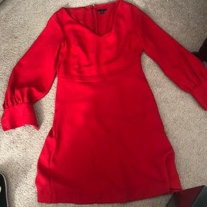 Ann Taylor petite red dress